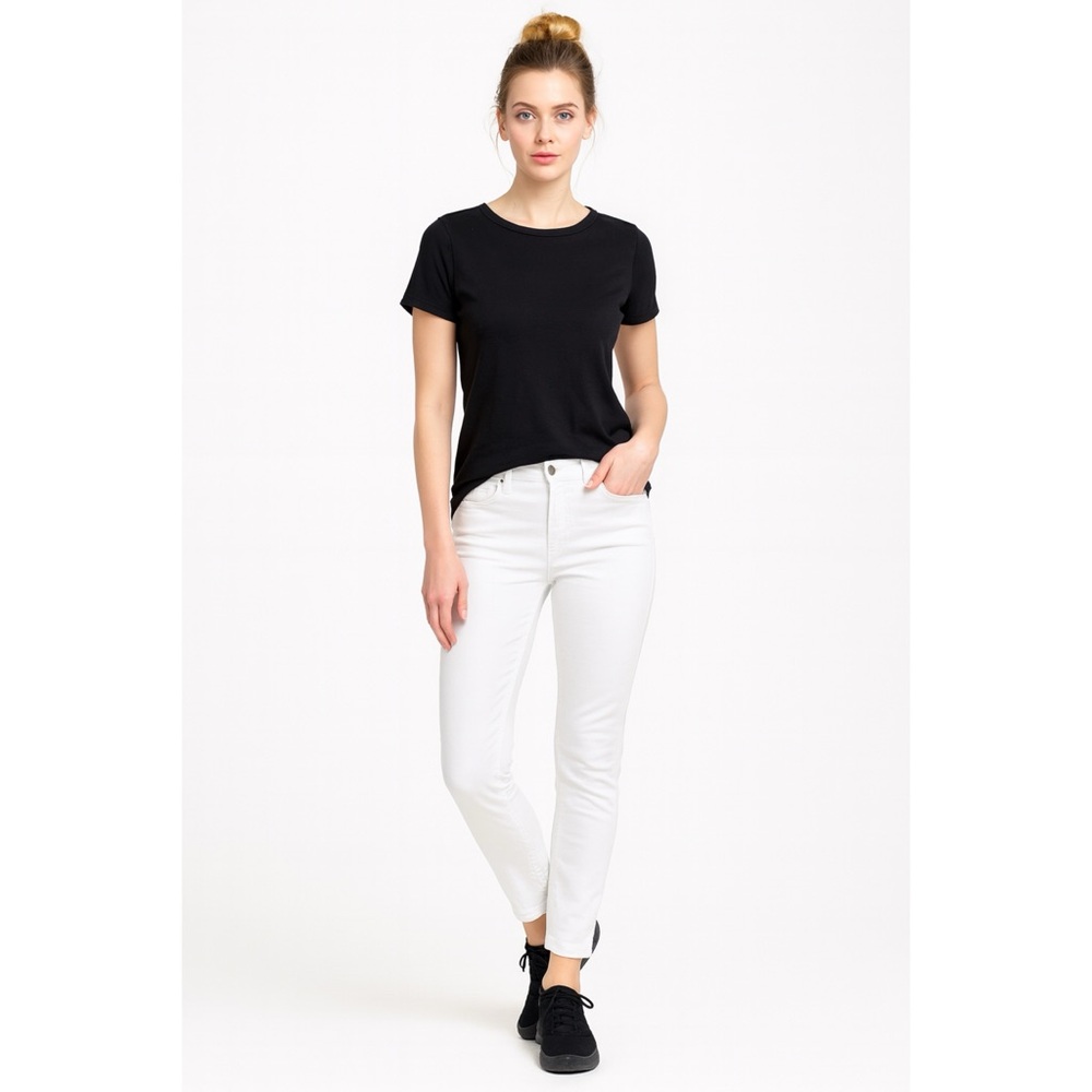 Max Jeans White Skimmer 5 Pocket Size 6